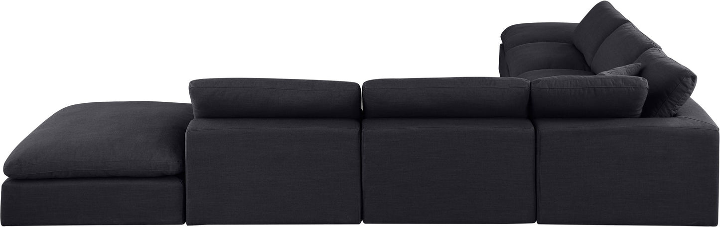 Comfy - 7 Piece Linen Modular Corner Sectional