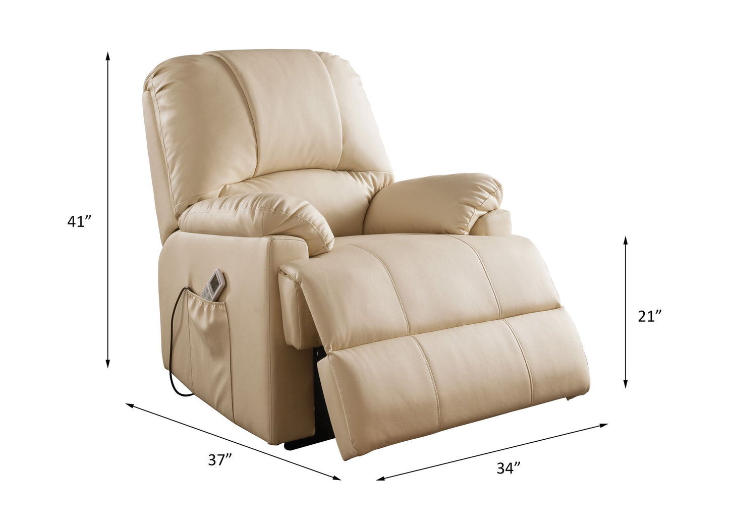 Ixora - Recliner w/Power Lift & Massage
