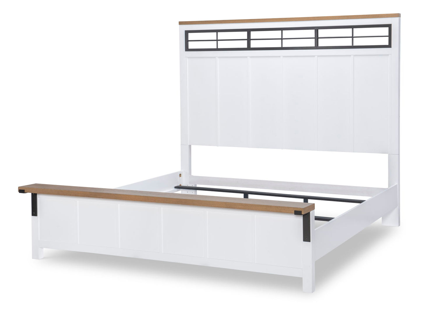 Franklin - Complete Two Tone Panel Bed