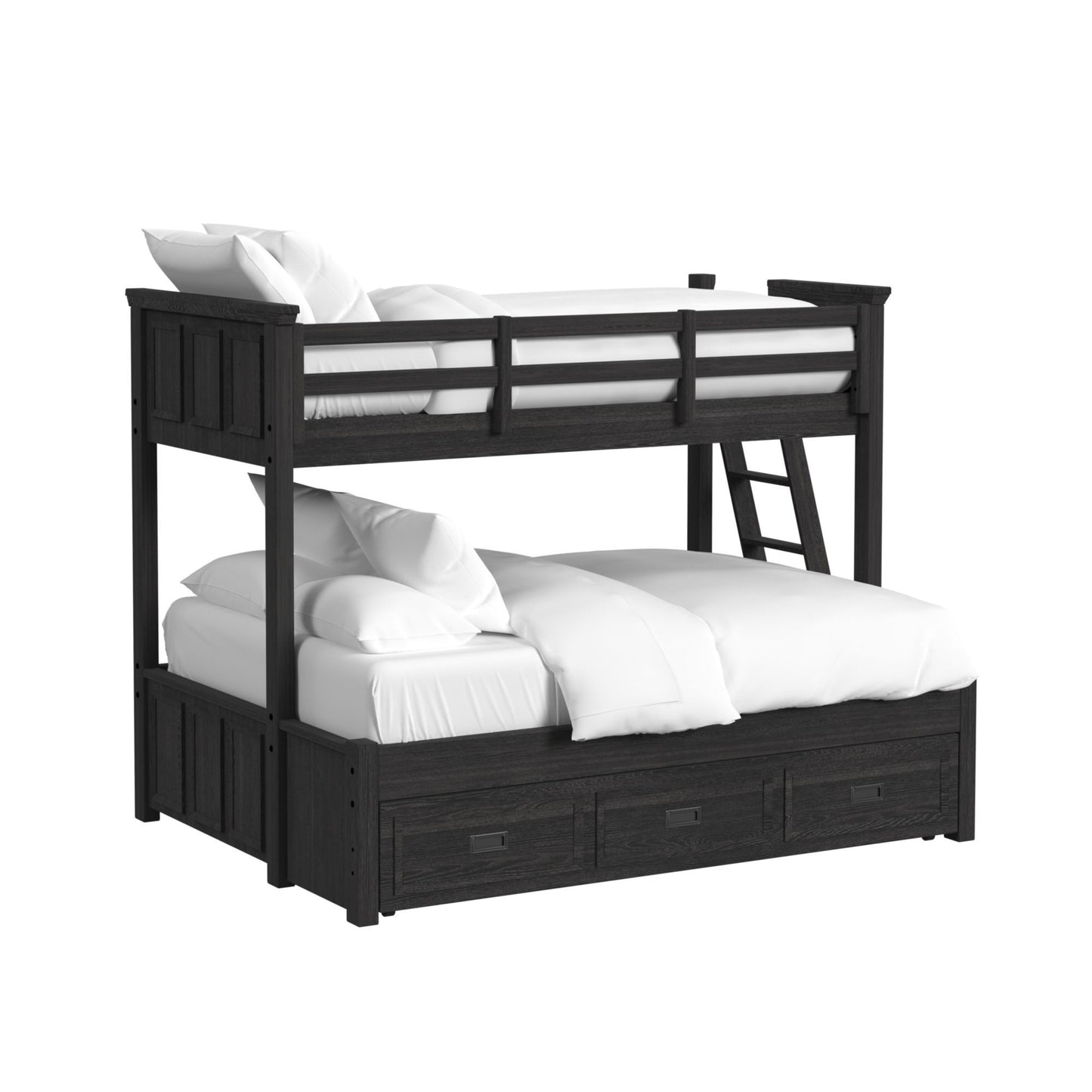 Hampton Kids - Bunk With Ladder And Trundle