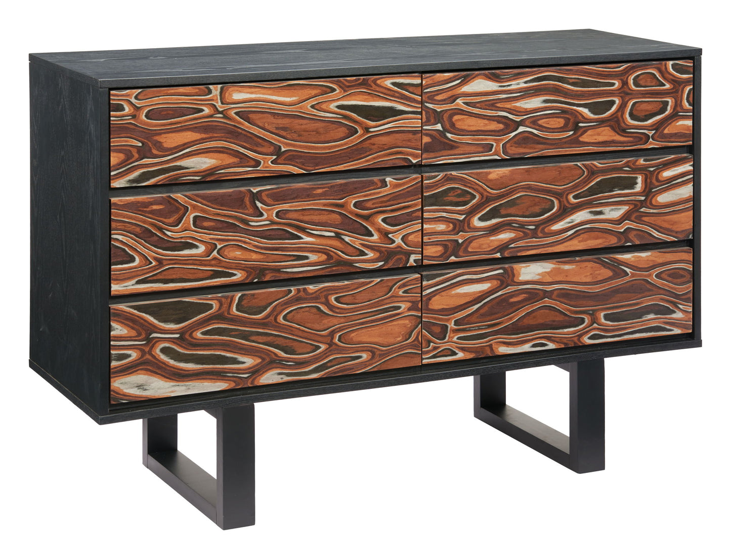 Aremi - Dresser - Brown / Black