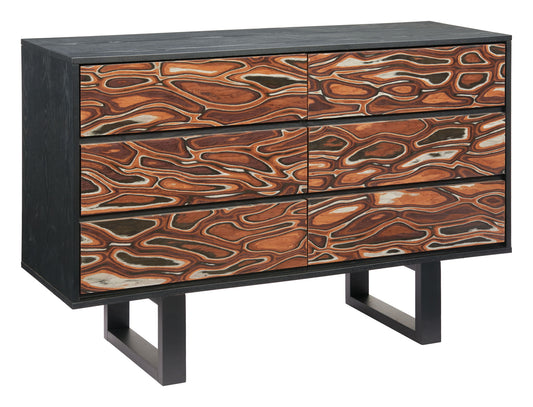 Aremi - Dresser - Brown / Black