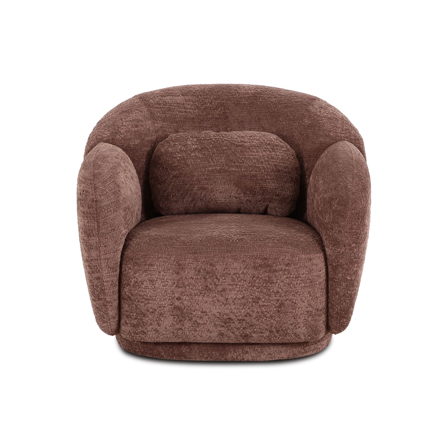 Misty - Knubby Fabric Accent Chair