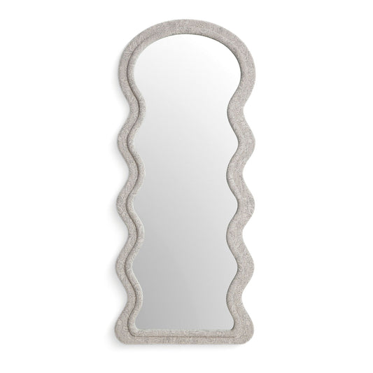 Rhodes - Velvet Floor Mirror