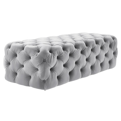 Kaylee - Velvet Ottoman