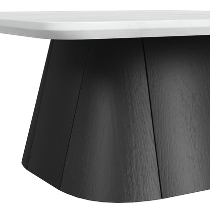 Edison - Coffee Table - White And Black