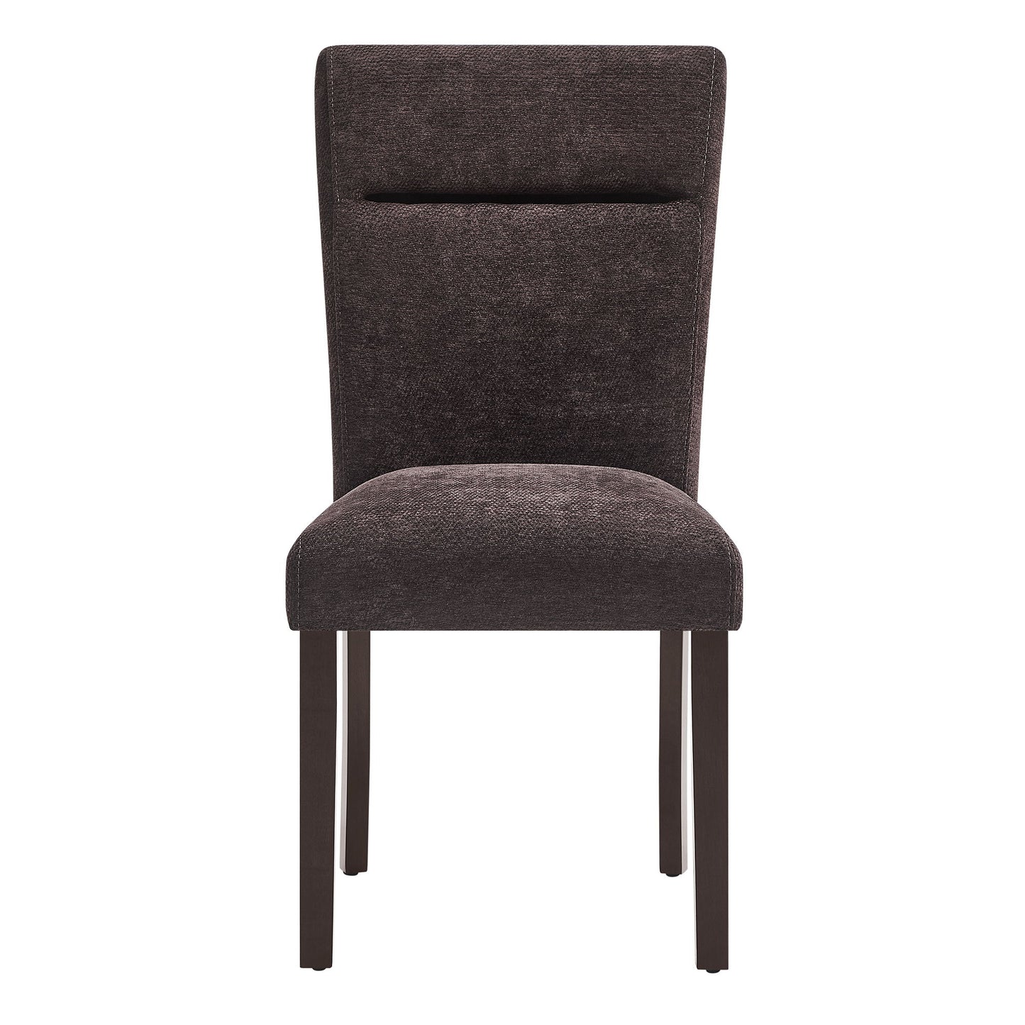 D8212 - 9 Piece Dining Room Set (Dining Table With 8 Dining Chairs) - Dark Brown