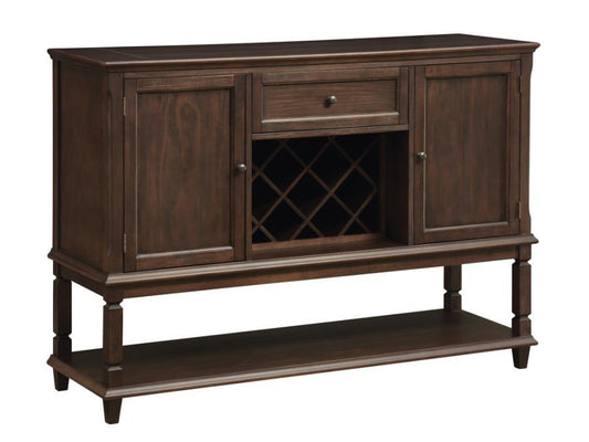 Parkins - 2 Door Sideboard Buffet Cabinet - Rustic Espresso