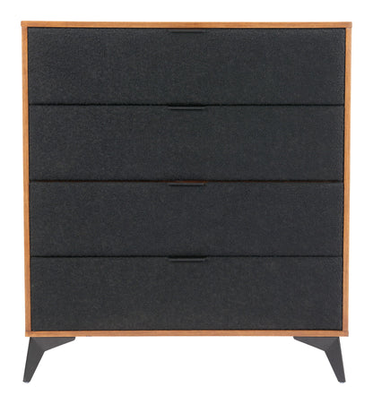 Zarif - Chest - Black / Walnut