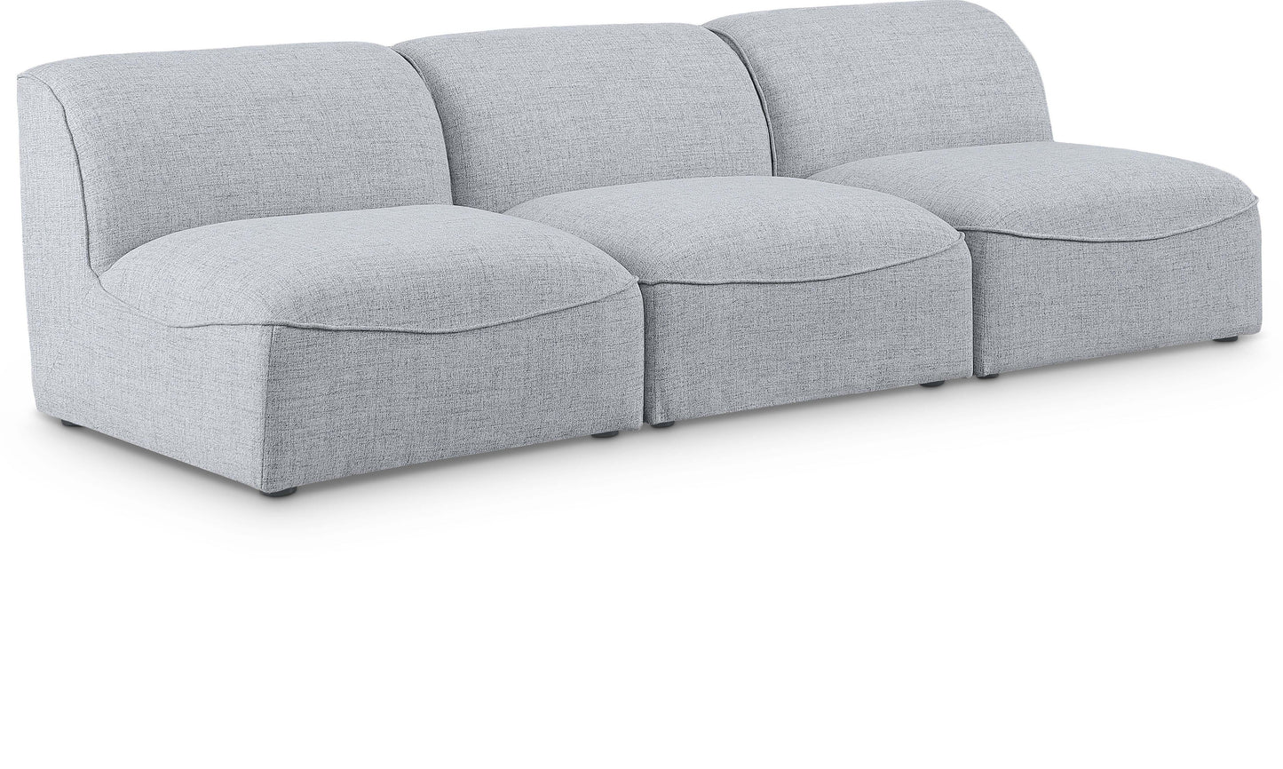 Miramar - 3 Seat Armless Modular Sofa