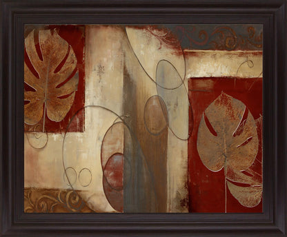 Bronze Silhouette - 28" x 34" Framed Wall Art