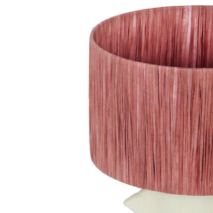 Wild Thing - Papier Mache Table Lamp - Beige