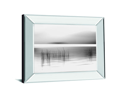 Tranquil Dawn By Pelkey M. Mirrored Frame - Pearl Silver