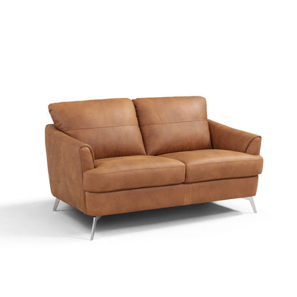 Safi - Loveseat - Cappuccino Leather