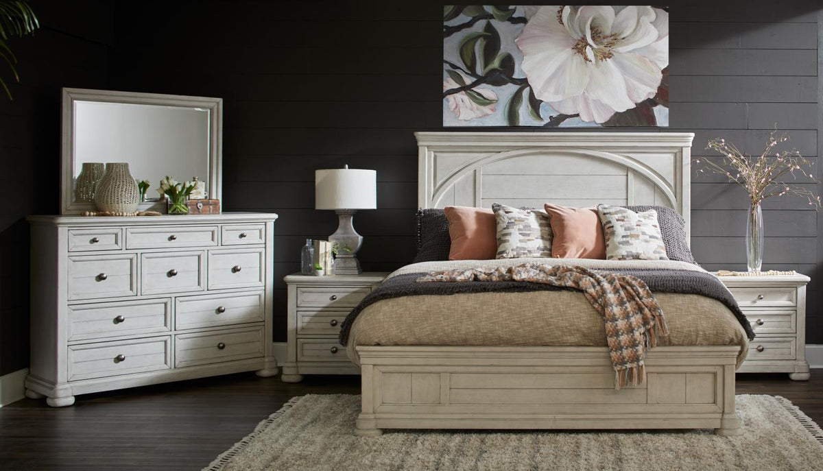 Nashville - Davidson 5 Drawers Chest - Cloud
