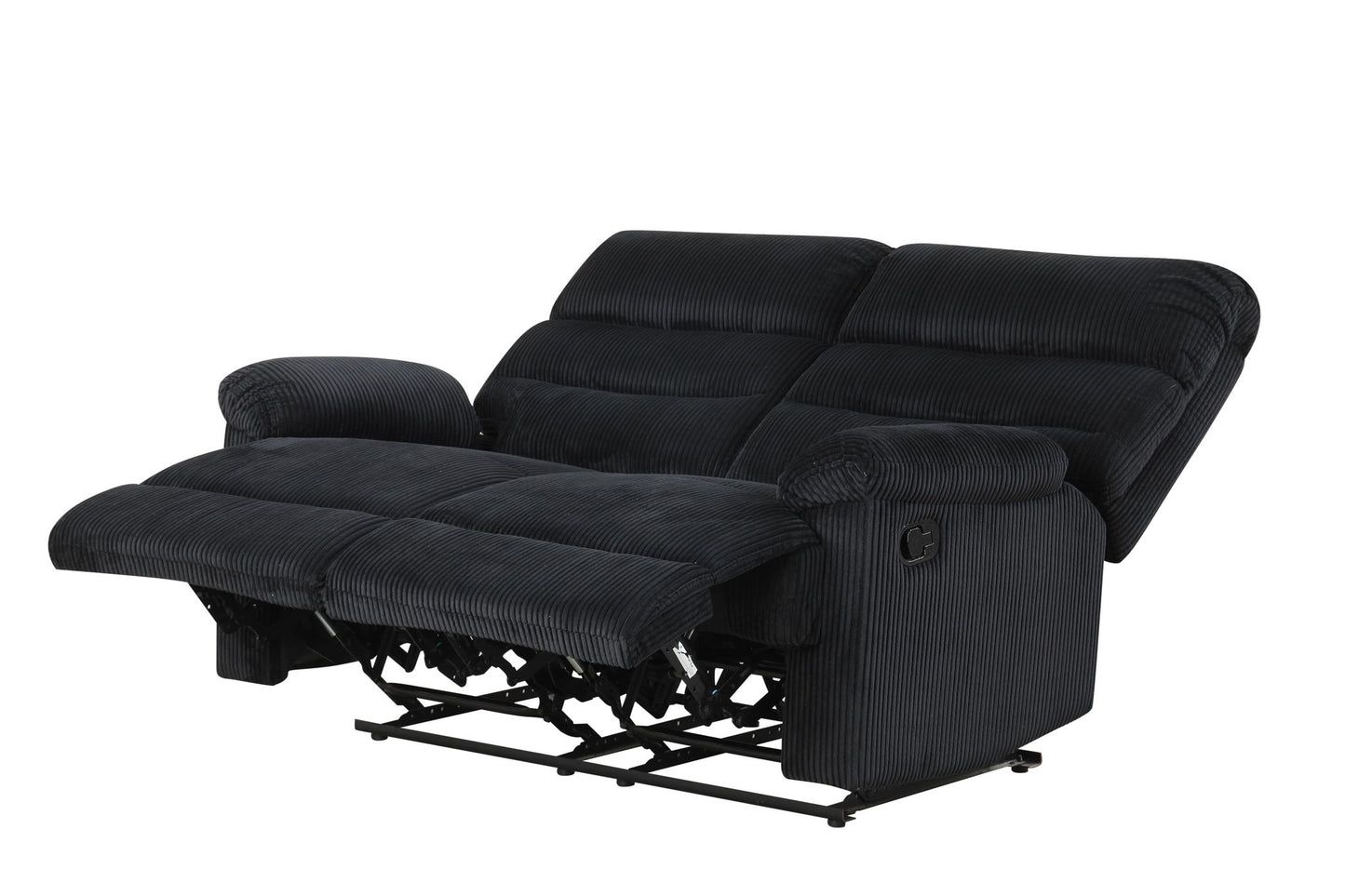 Lucie - Loveseat - Black