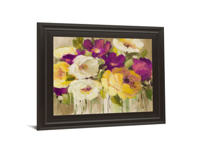 Deep In Purple I By Lanie Loreth - Framed Print Wall Art - Purple