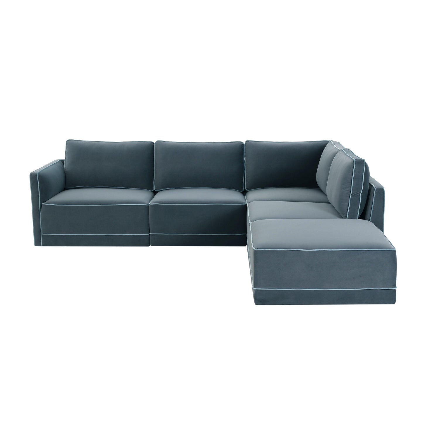 Willow - Modular RAF Sectional - Misty Blue