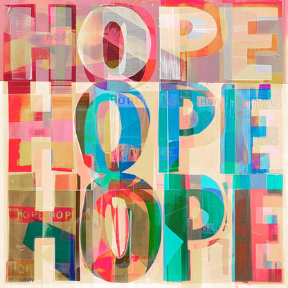 Radiant Mosaic - 20" x 20" Framed Wall Art