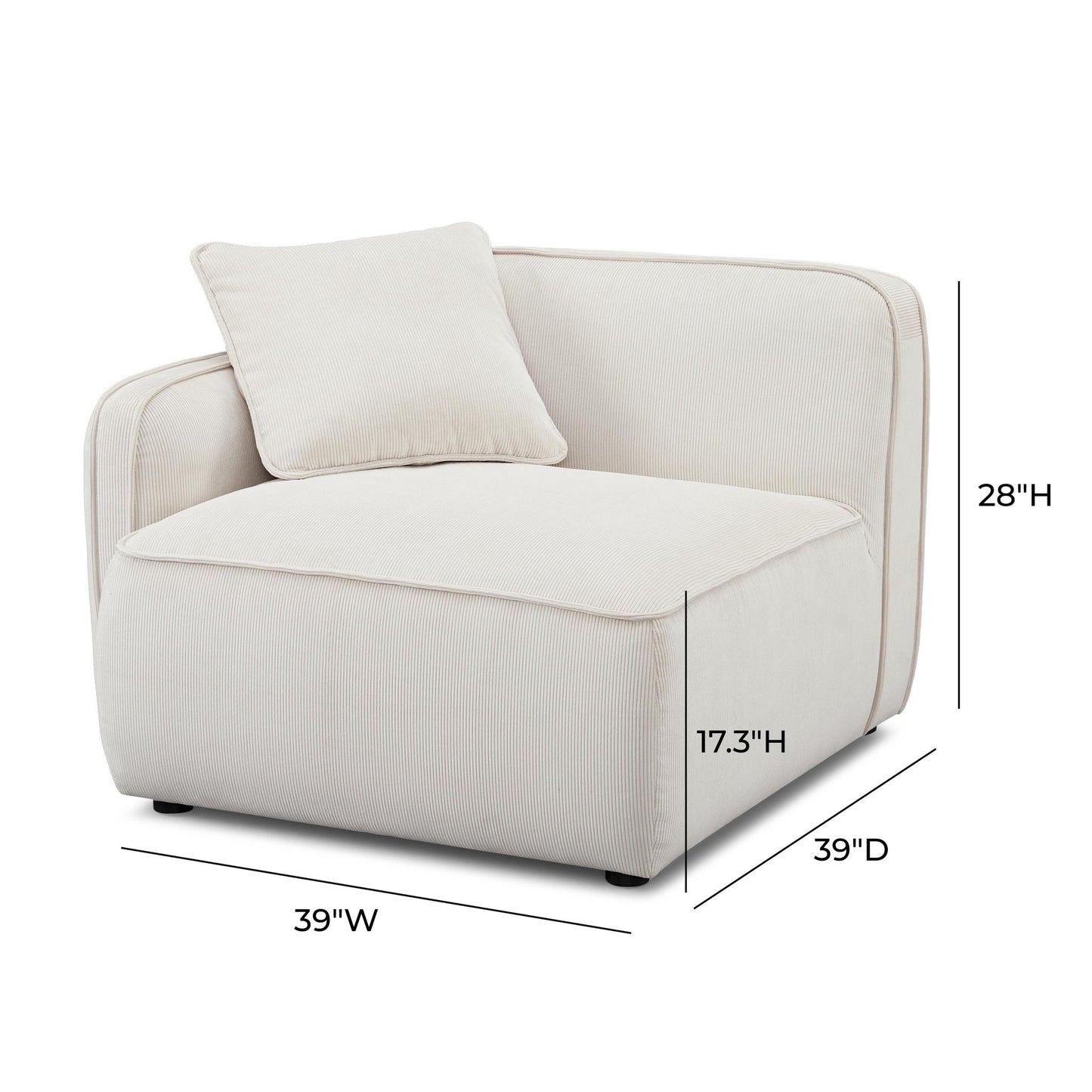 Travie - LAF Corner Chair