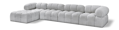 Ames - 5 Piece Fabric Modular Sectional