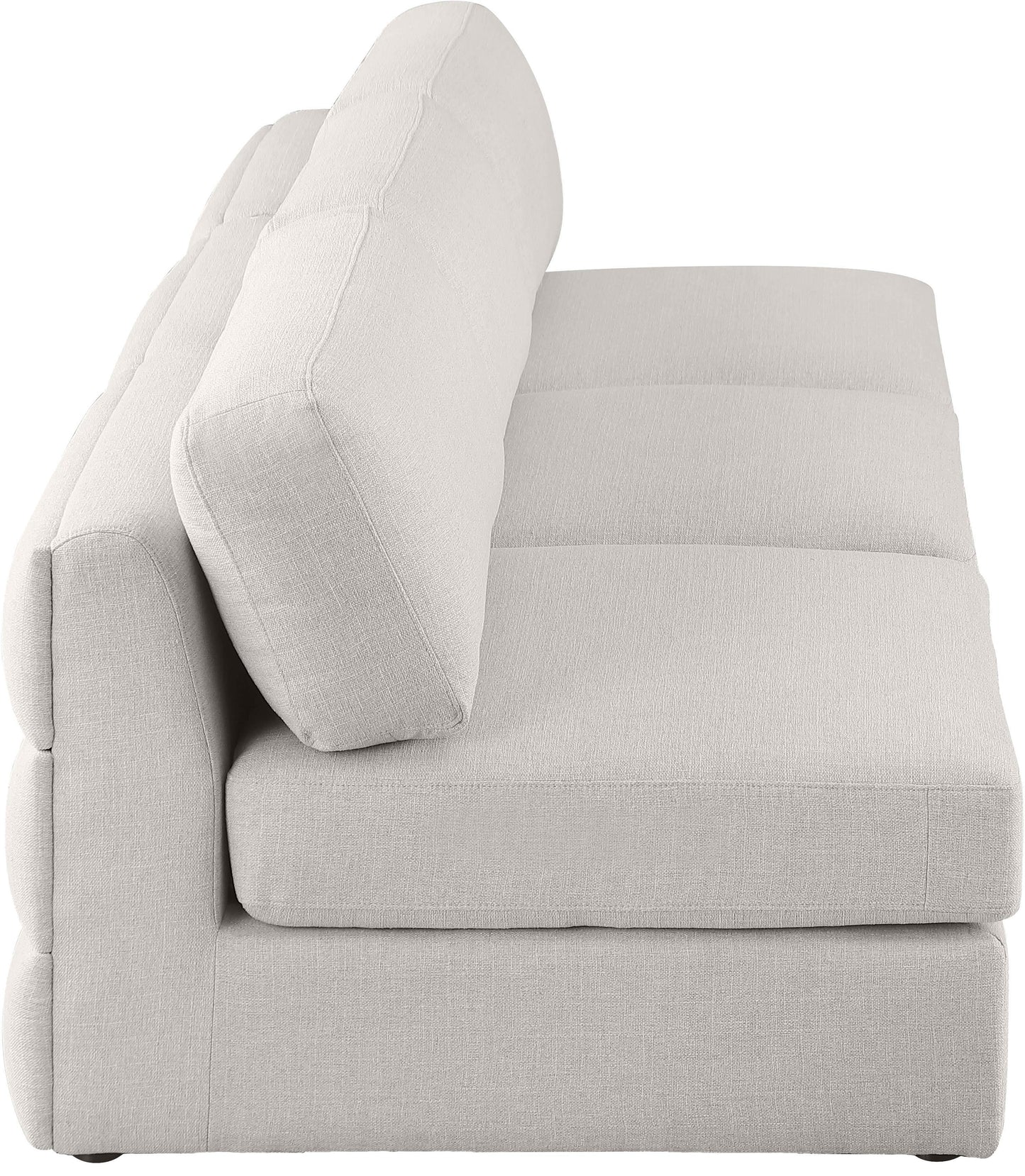 Beckham - Modular 3 Seats Armless Sofa