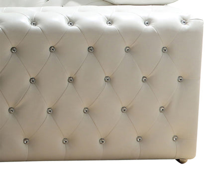 Charlise - Loveseat - White