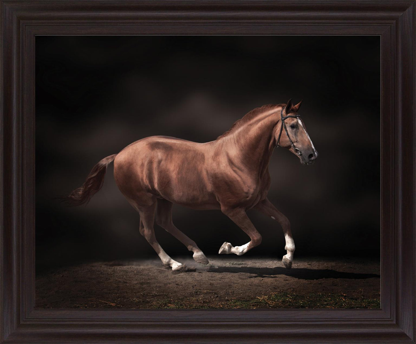 Chestnut Grace - 28" x 34" Framed Wall Art