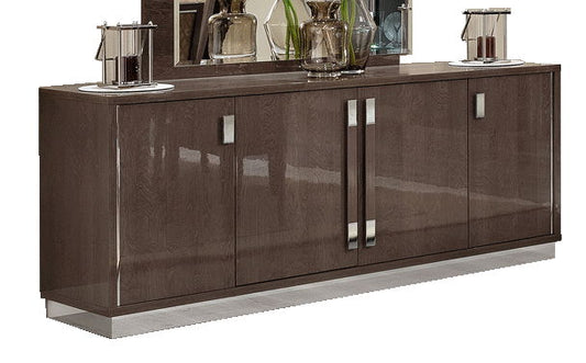 Platinum - 4-Door Buffet - Silver Birch