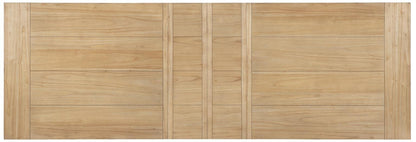 XXX's And OOO's - Trestle Dining Table - Two Tone