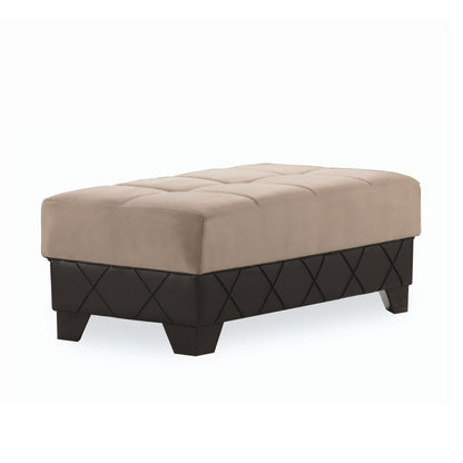 Ottomanson Molina - Upholstered Convertible Ottoman With Storage
