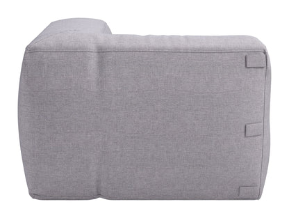 Luanda - Corner Chair - Gray