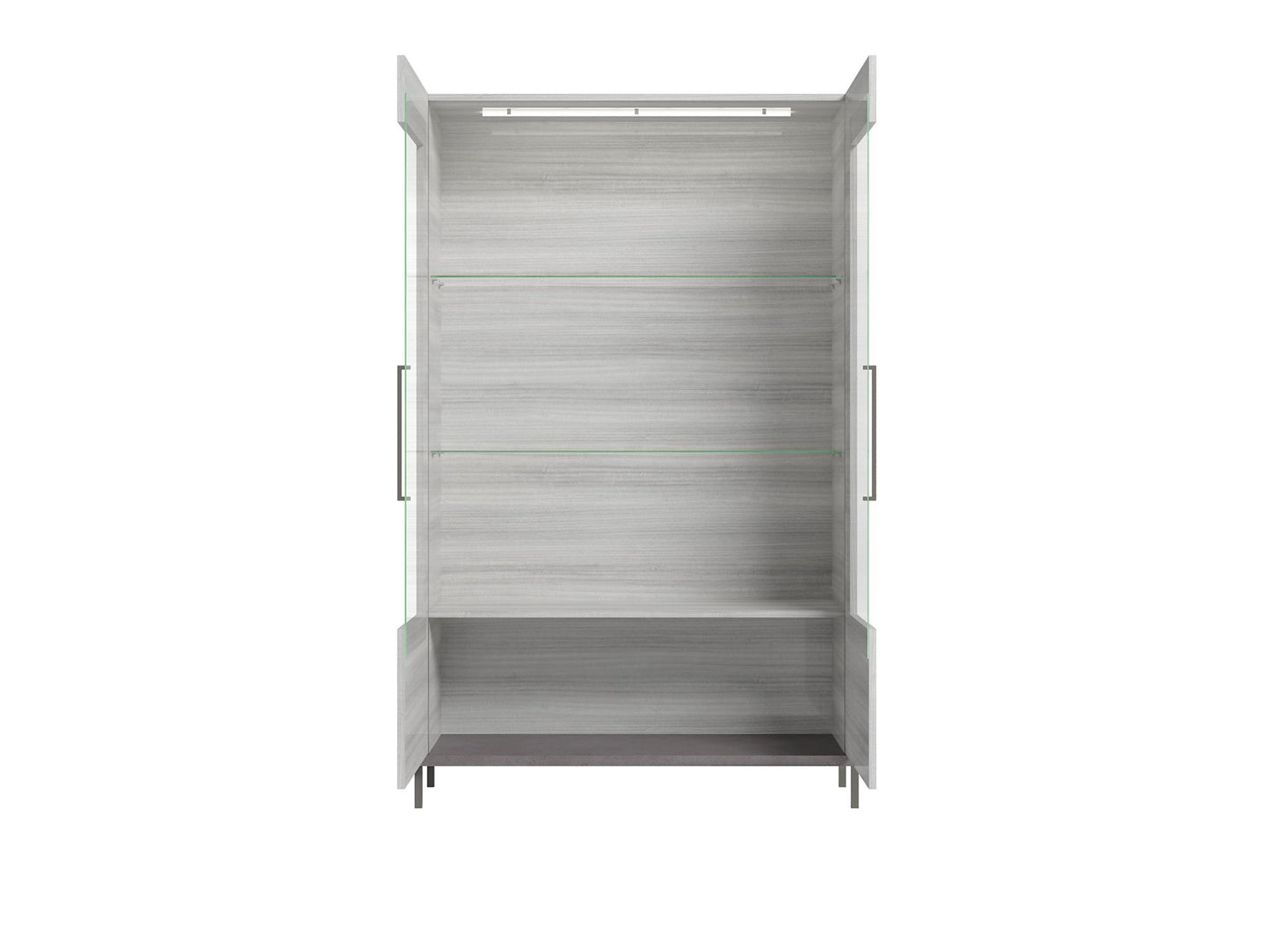 Mia - 2 Door China - White / Gray / Silver