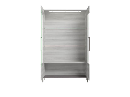 Mia - 2 Door China - White / Gray / Silver