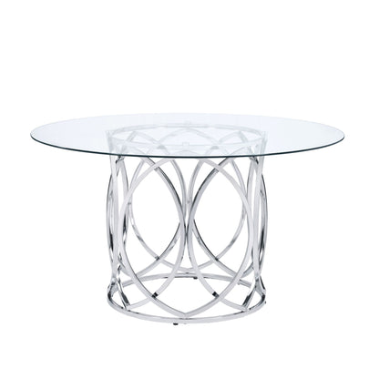 Merlin - Dining Table - Chrome