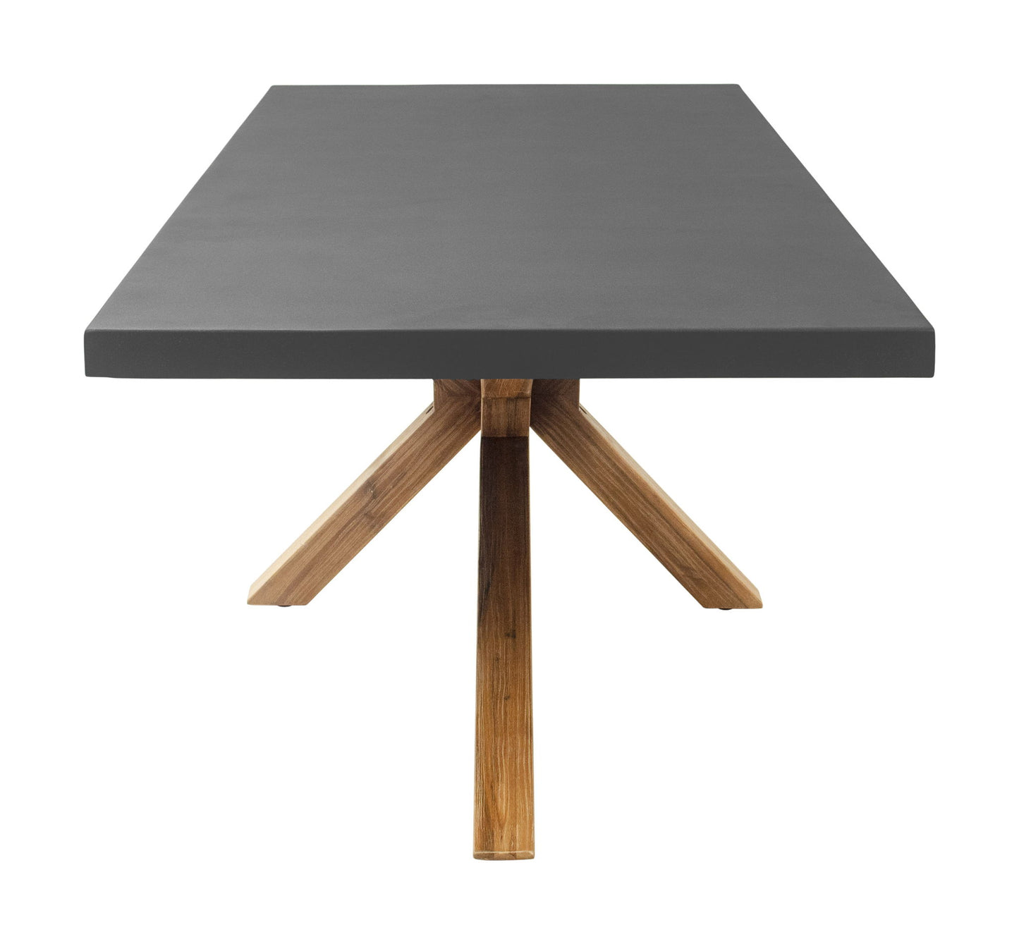 Suan - Outdoor Rectangular Dining Table - Gray