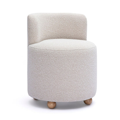Hakuna - Performance Boucle Desk Chair - Cream