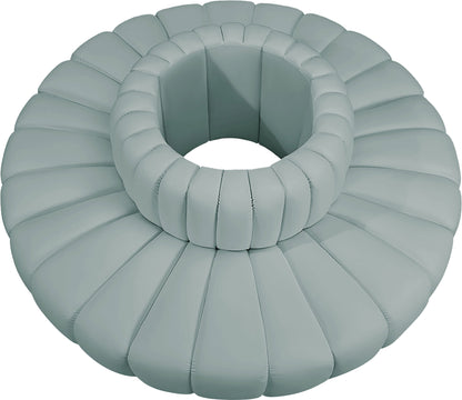 Arc - Faux Leather 8 Piece Round Modular Sofa