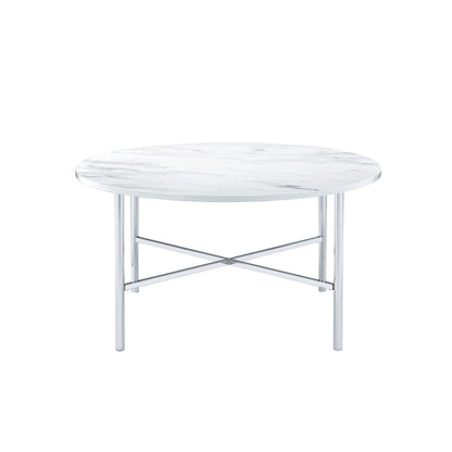 Cyrus - 3 Piece Occasional Table Set - Chrome