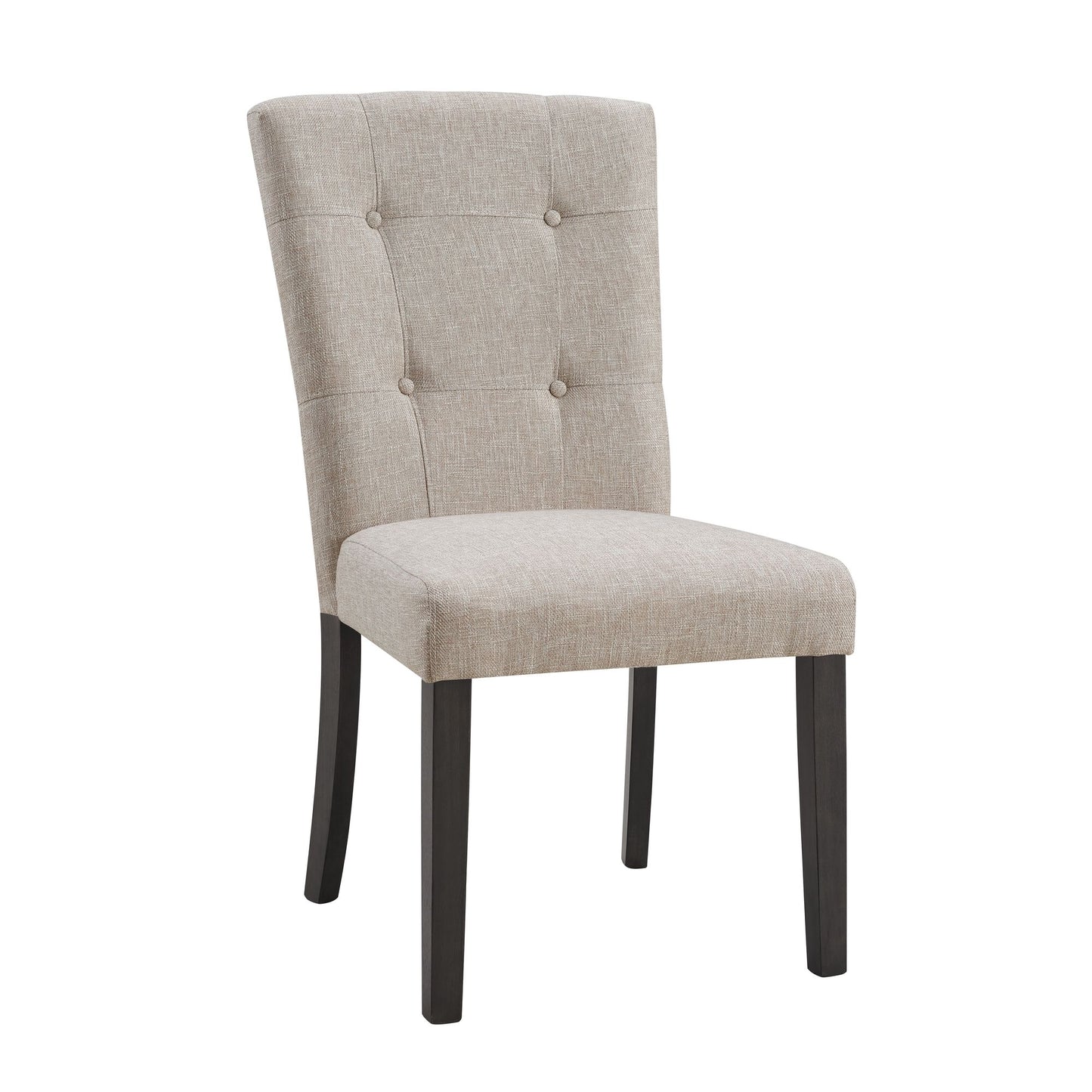 Lexi - Tufted Upholstered Chair (Set of 2) - Espresso