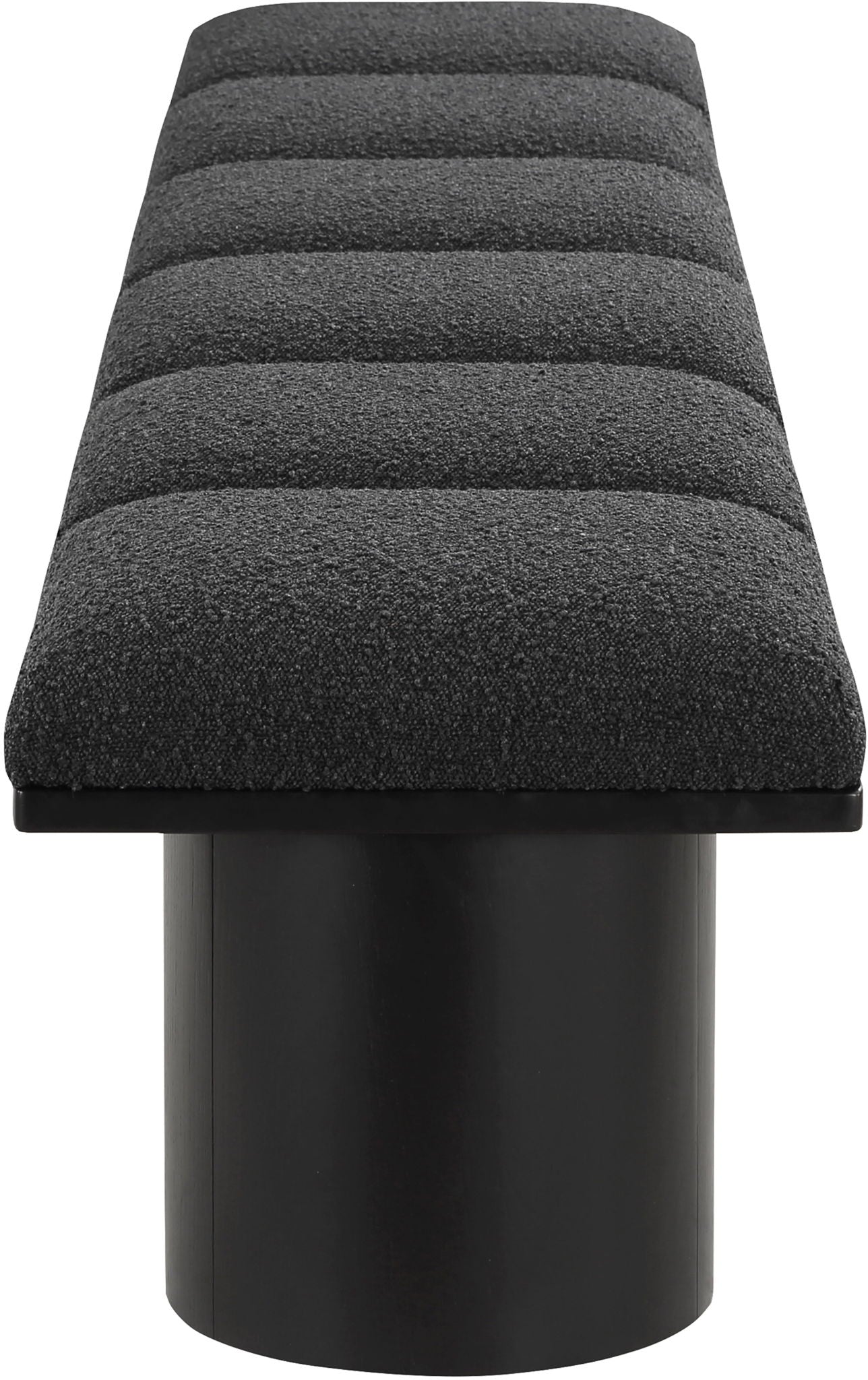 Pavilion - 6 Piece Modular Bench With Black Base