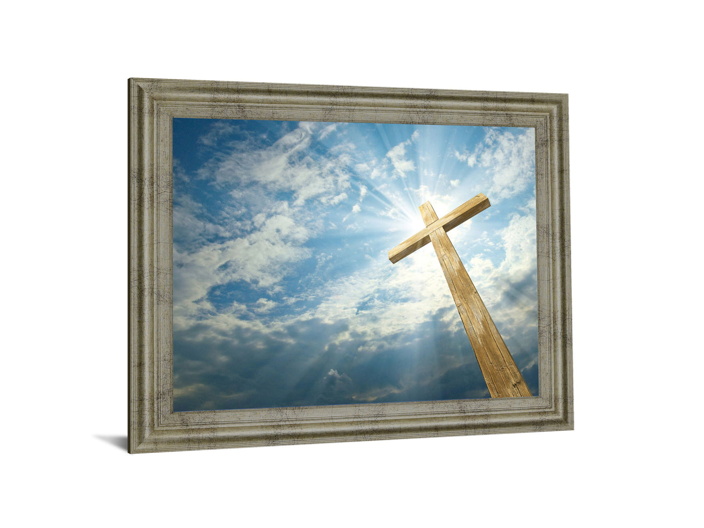 Sunlit Faith - 28" x 34" Framed Wall Art