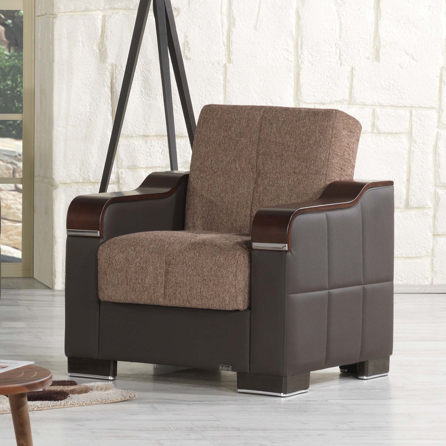 Ottomanson North - Convertible Armchair With Storage