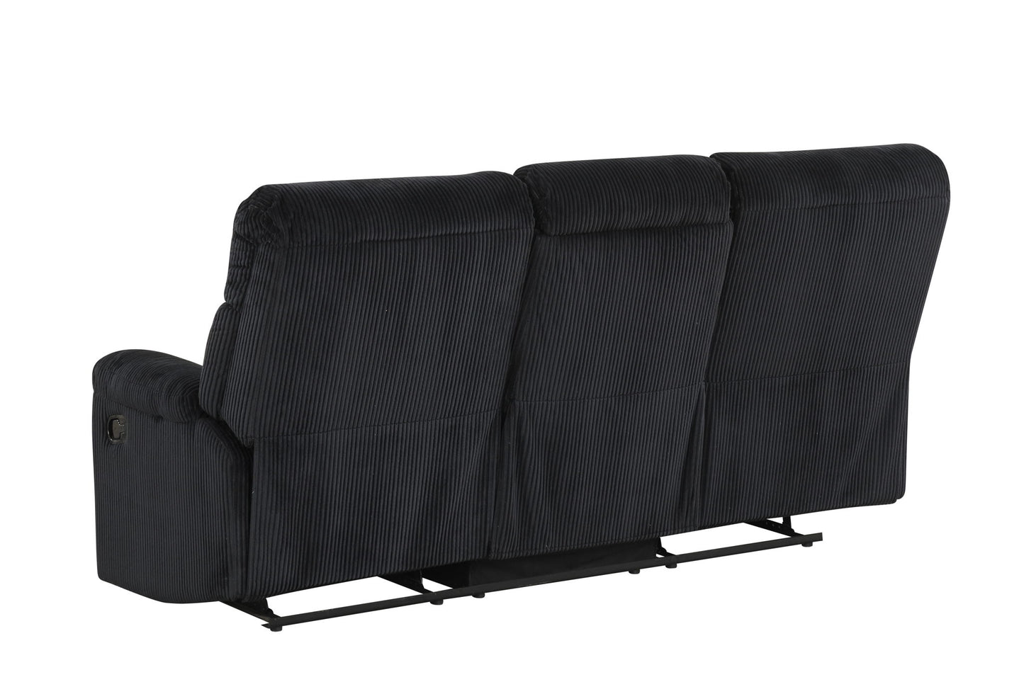 Lucie - Reclining Sofa - Black