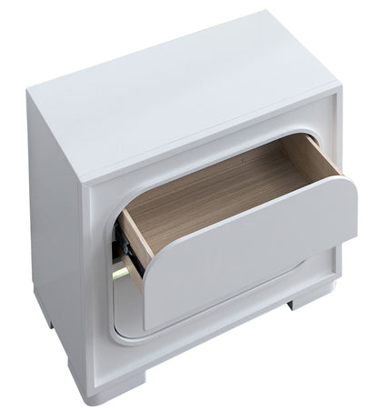 Milan - Nightstand - White