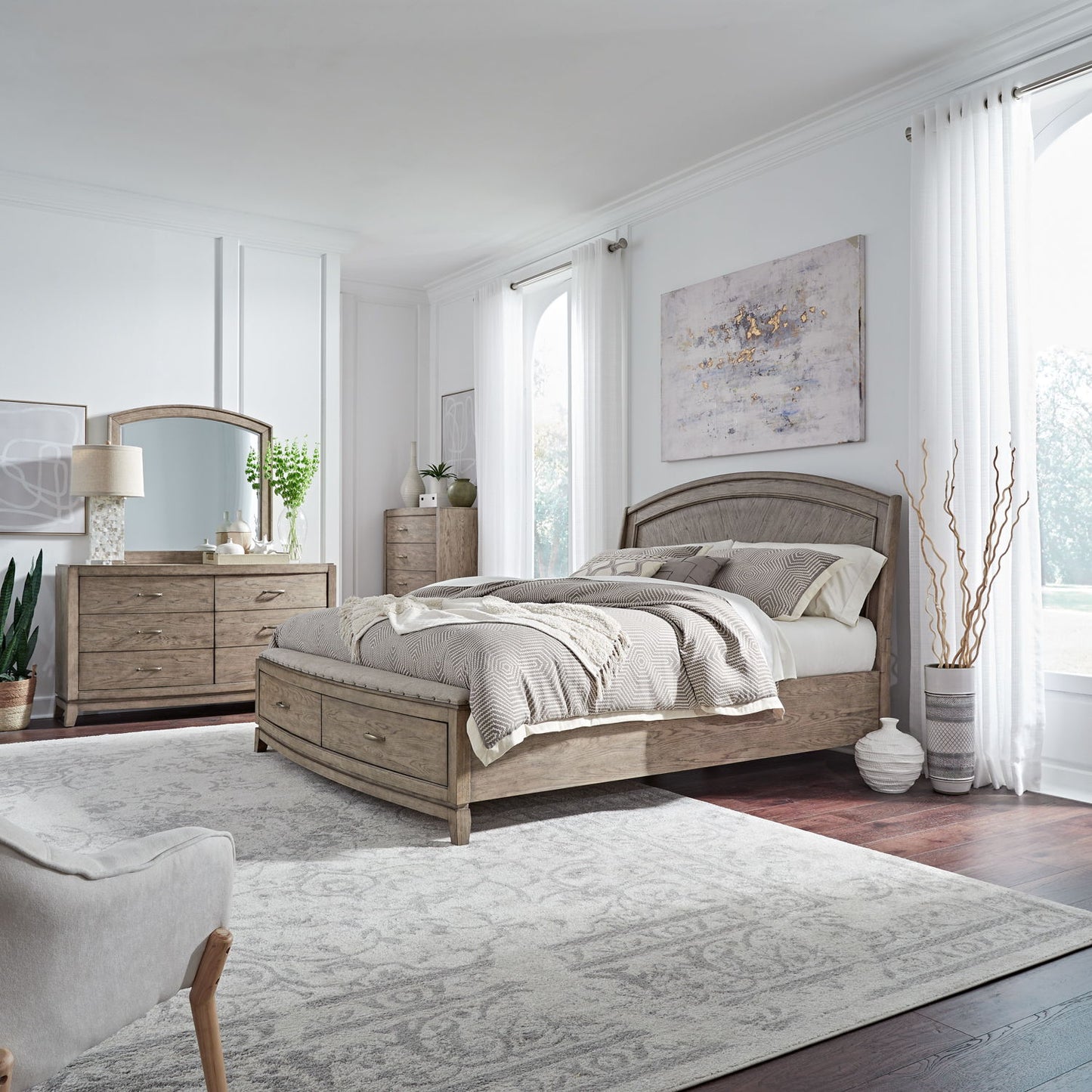 Avalon - Panel Bedroom Set