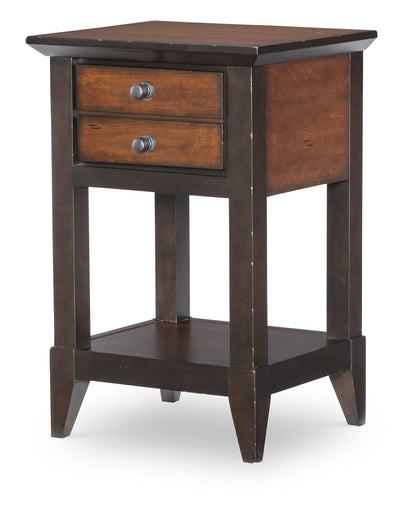 Fenmore - Open Nightstand - Mocha And Distressed Cherry