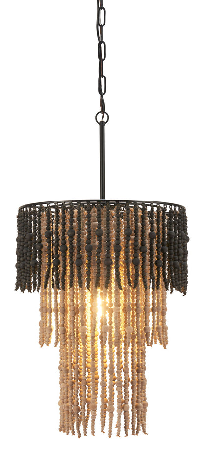 Bizu - Ceiling Lamp - Black / Beige