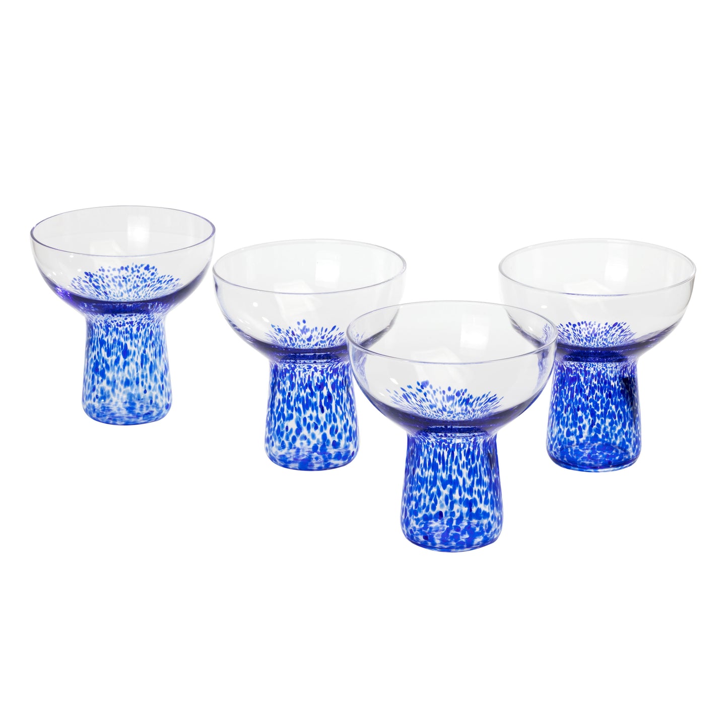 Dottie - Dots Handblown Cocktail Glass (Set of 4)