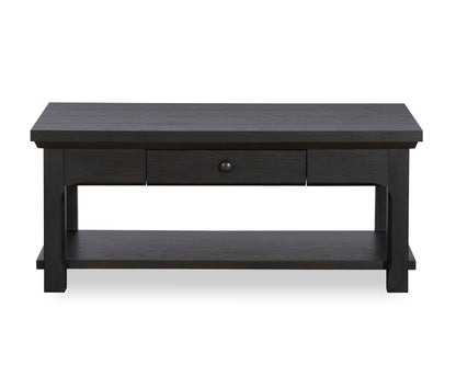 Westcliff - Coffee Table With Drawers - Black